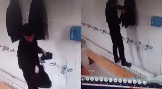 Кража в алматинской мечети попала на видео