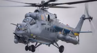 Новые ударные вертолеты Ми-35М прибыли на авиабазу ВВС Казахстана