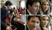 Фото "влюбленной" в канадского премьера Иванки Трамп стали мемом