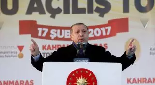 Эрдоган начал агитационную кампанию в поддержку президентского правления