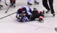 "Барыс" одержал первую победу в плей-офф: Пять шайб, драка и рекорд