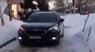 С подложными номерами ездил, чтобы не подвести начальника - водитель, заехавший на территорию детсада в Алматы