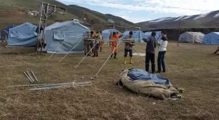 Целая семья с детьми погибла под оползнем в Кыргызстане