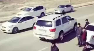 Героев видео с уличными автогонками разыскали полицейские Мангистауской области
