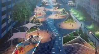 Как будет выглядеть обновленный Арбат в Алматы