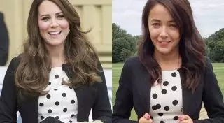 Британка стала знаменитой благодаря копированию стиля Кейт Миддлтон