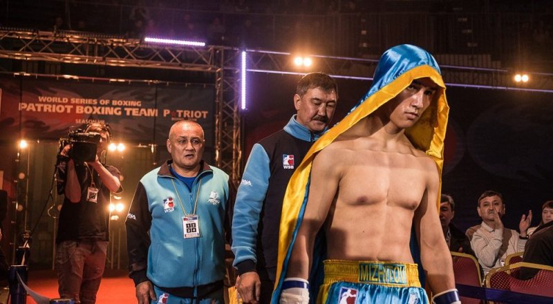 Боксер "Астана Арланс" Дильмурат Мижитов. © vk.com/astana_arlans 