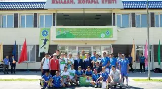 В Талдыкоргане состоялся футбольный турнир в поддержку EXPO