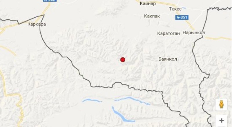 Скриншот карты с сайта ГУ "СОМЭ КН МОН РК"