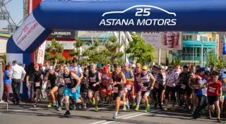 В Алматы прошли соревнования по дуатлону