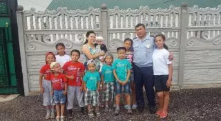 Как живут самые многодетные отцы-полицейские Казахстана