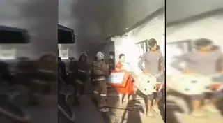 В Жезказгане во второй раз загорелся крупный рынок