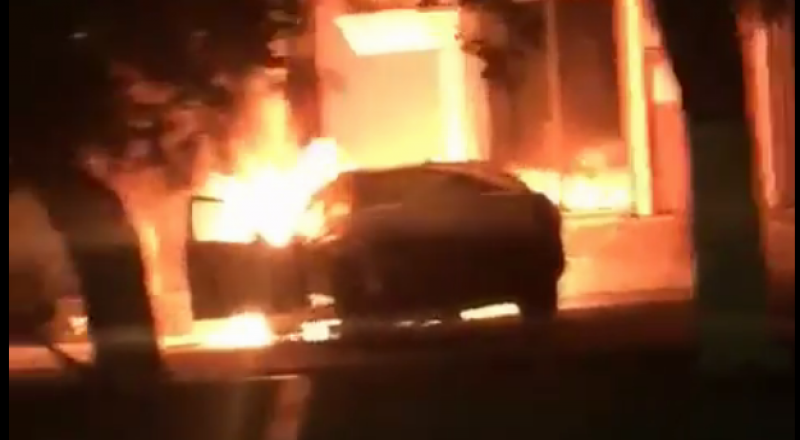 Скриншот видео из instagram