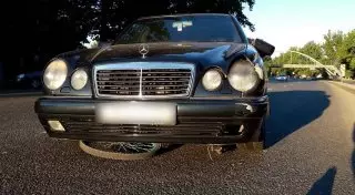 Велосипедист угодил под колеса авто в Алматы