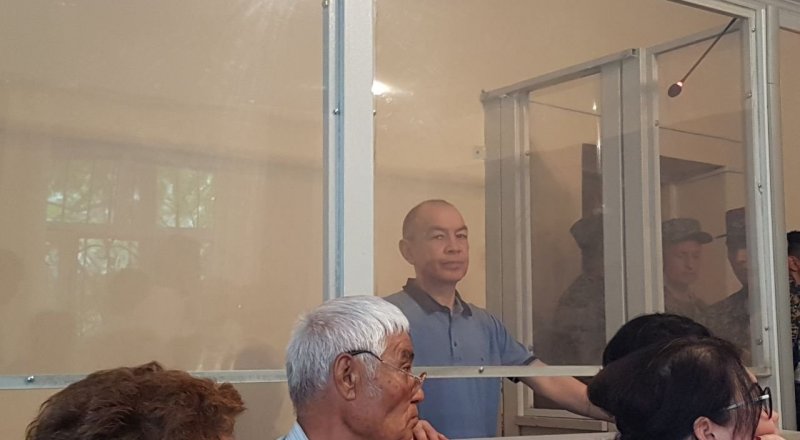 Тохтар Тулешов в суде. Фото ©Tengrinews.kz
