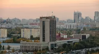 Возгорание произошло в здании МВД РК