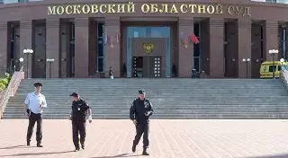 Появилось видео с места перестрелки с участием "банды GTA" в Московском облсуде