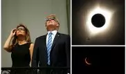Америка погрузилась во тьму. Миллионы людей увидели "Великое солнечное затмение"