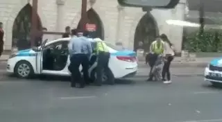 Героиню скандального ролика с полицейским в Шымкенте задержали