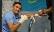 Казахстанский боксер Бобиржан Моминов одержал досрочную победу в Буэнос-Айресе