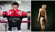 Посетившая бой GGG японская боксерша удивила красотой и сексуальностью