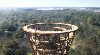 Спиральную башню для прогулок на высоте птичьего полета построят в Дании