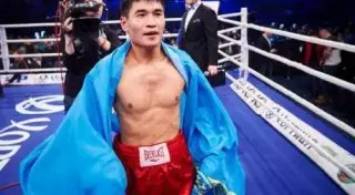 Непобежденный боксер Бекман Сойлыбаев защитил титул в Лас-Вегасе