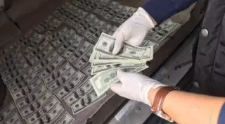 Появилось видео задержания фальшивомонетчиков, сбывавших доллары по курсу 100 тенге