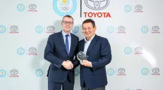 Toyota и Национальный олимпийский комитет стали партнерами