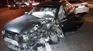 Водитель Subaru пострадал в крупном ДТП в Алматы