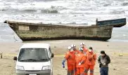 К побережью Японии прибило судно с человеческими скелетами