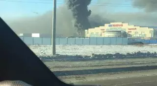 Пожар на рынке "BIG Шанхай" в Астане потушен - КЧС МВД