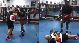 Кубинский тяжеловес нокаутировал своего тренера
