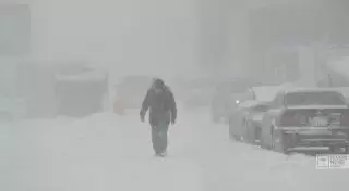 Метель и снег сохранятся в Астане в ближайшие дни