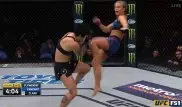Боец UFC сломала руку о лоб соперницы