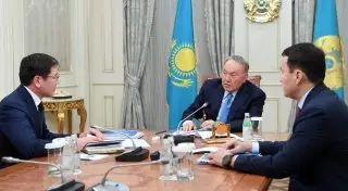 Назарбаев встретился с Жумагалиевым