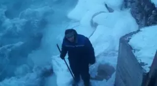 Проблемы с водой в Талгаре решены, но река так же мерзнет - акимат