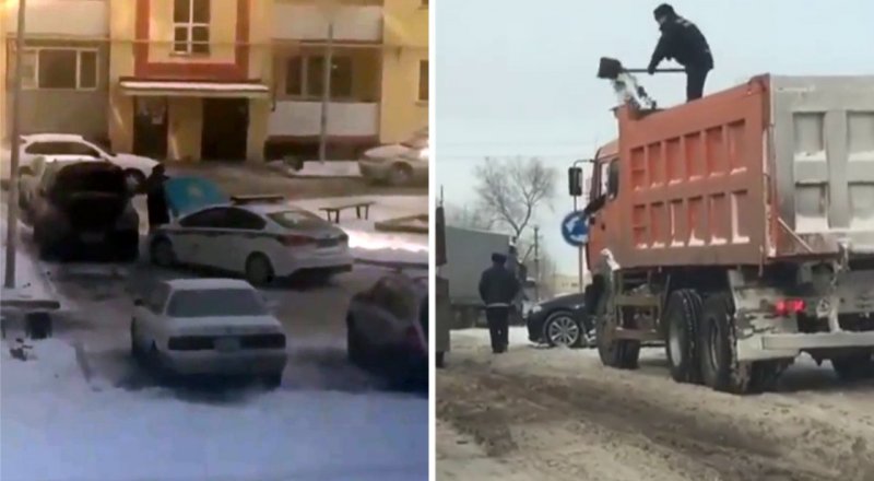 Кадры из видео