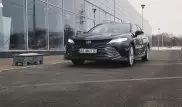 Проведен первый тест-драйв "казахстанской версии" Toyota Camry 70-ки