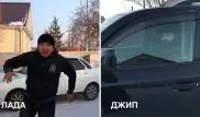 Как встречают людей на разных авто: казахстанский вайнер снял продолжение