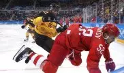 Немецкий хоккеист объяснил проигрыш россиянам "толчком в спину"