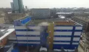 Пожар в ТЦ Москвы: погиб человек, пострадали пожарные