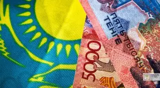 Тенге укрепился после праздников