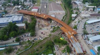 Пробивка проспекта Назарбаева. фото пресс-службы акима Алматы