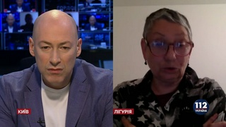 Людмила Улицкая в программе "Гордон" на телеканале "112 Украина". 