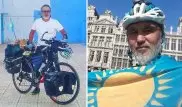 Велотур казахстанца: 34 тысячи километров, потерянный велосипед и чай в пустыне