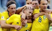 Сборная Швеции забила один гол и прошла в 1/4 финала ЧМ