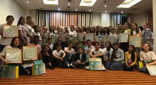 Более 10 тысяч детей из стран Азиатско-Тихоокеанского региона поздравили Астану с 20-летием