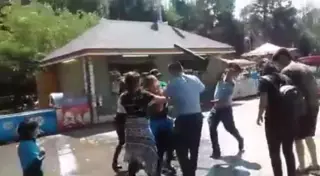 Видео разгона торговцев в парке 28 панфиловцев объяснили в акимате