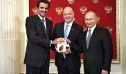 Россия передала Катару эстафету чемпионата мира по футболу